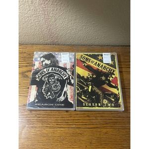 Sons Of Anarchy Lot Seasons 1 And 2 DVD 8 Discs Brand New Factory‎ Sealed